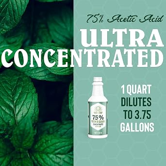 75% Vinegar - High Concentrated Acetic Acid (32 oz)