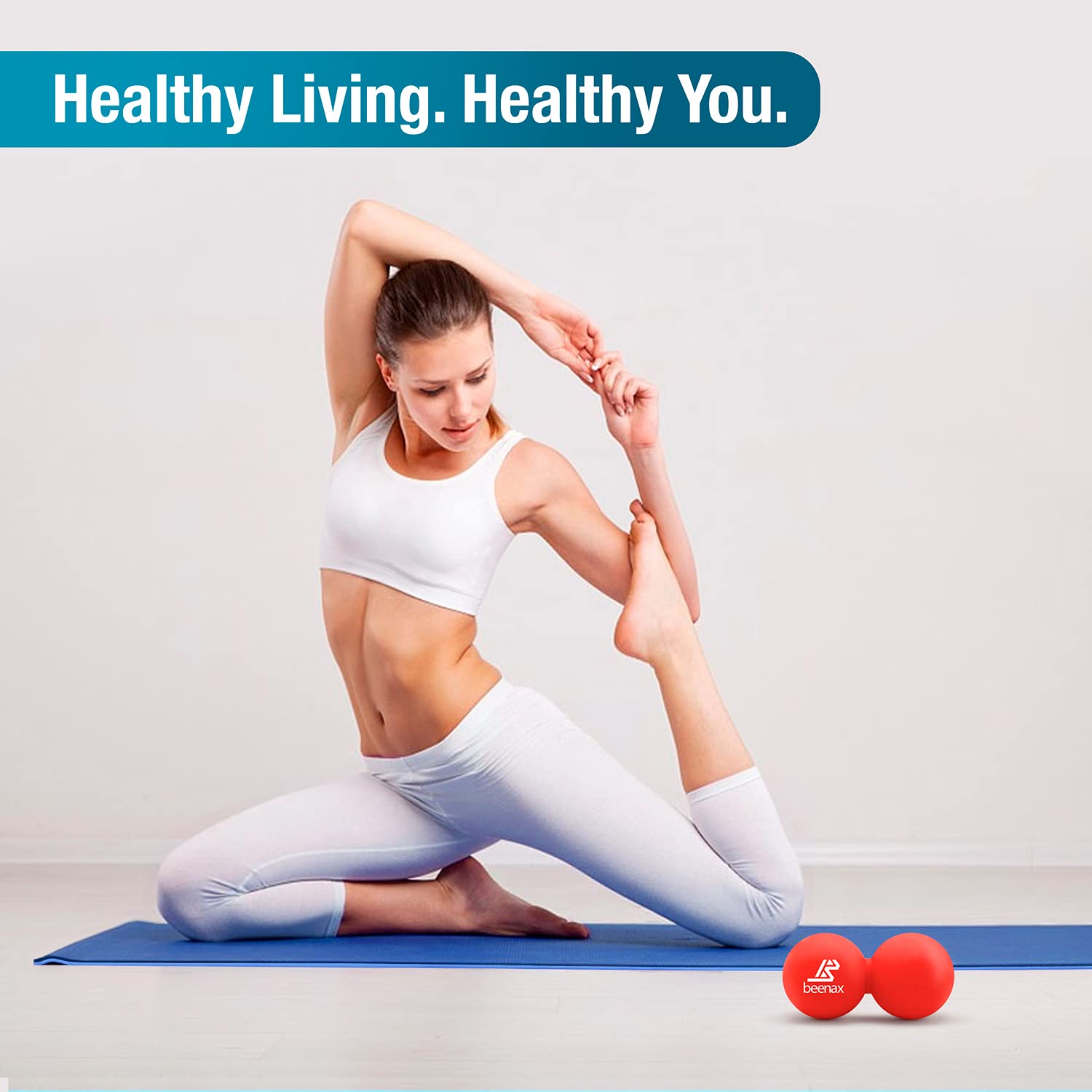 Beenax Peanut Massage Ball Double Lacrosse Ball Perfect for Trigger