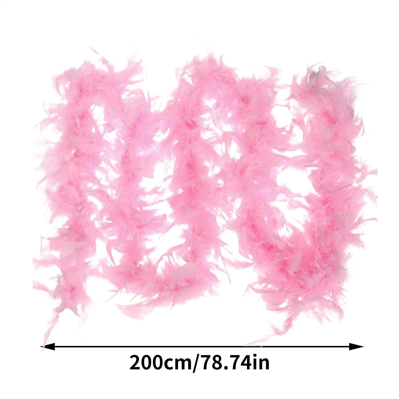 Boa en plumes, élégant, costume de boas en plumes - Ergonomique 2 m/6 6 pieds, Fancy Dress Boas Coloré, pour Filles Halloween Fête Accessoires de Boa en plumes, élégant, costume de boas en plumes - Ergonomique 2 m/6 6 pieds, Fancy Dress Boas Coloré, pour Filles Halloween Fête Accessoires de