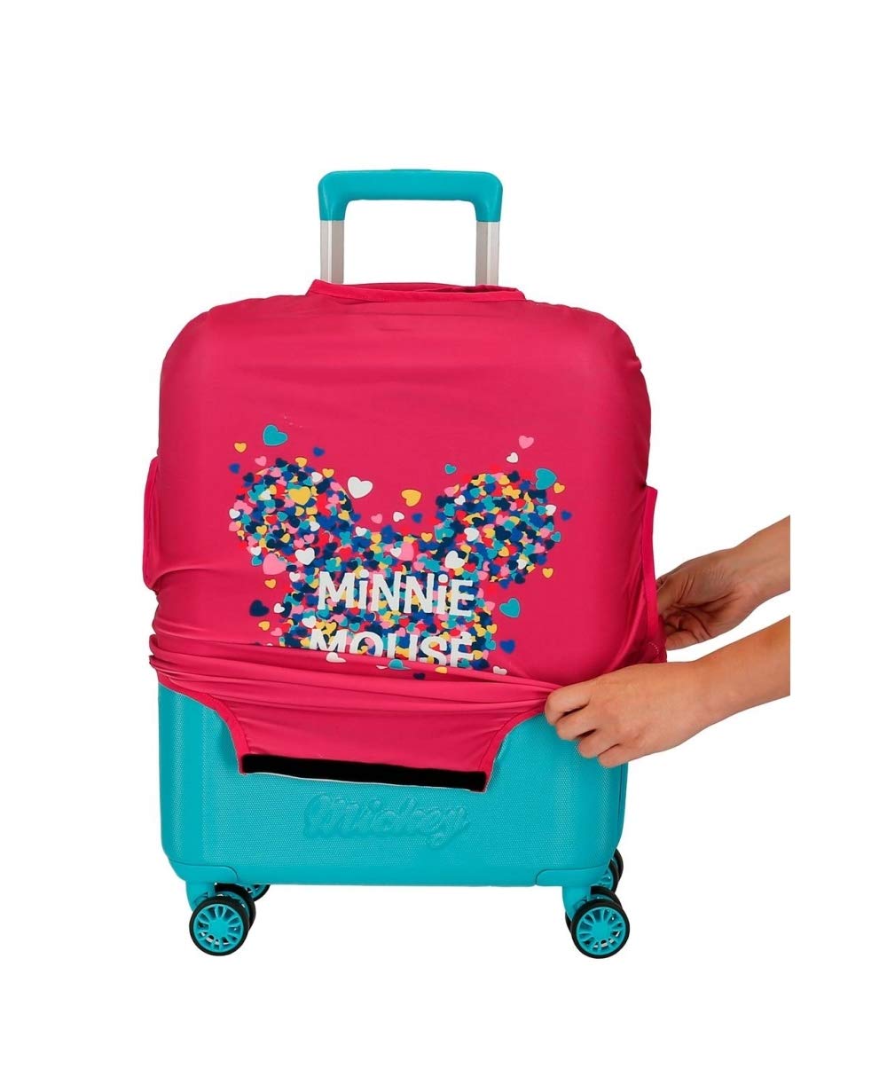 Disney Copertura media per valigia Minnie Fucsia