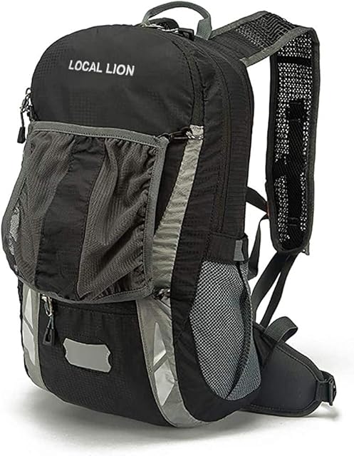 LOCAL LION Cycling Backpack, Hiking Backpack, Biking Rucksack Travel Daypack for Outdoor Running Backpack for Fitness 20L/28L