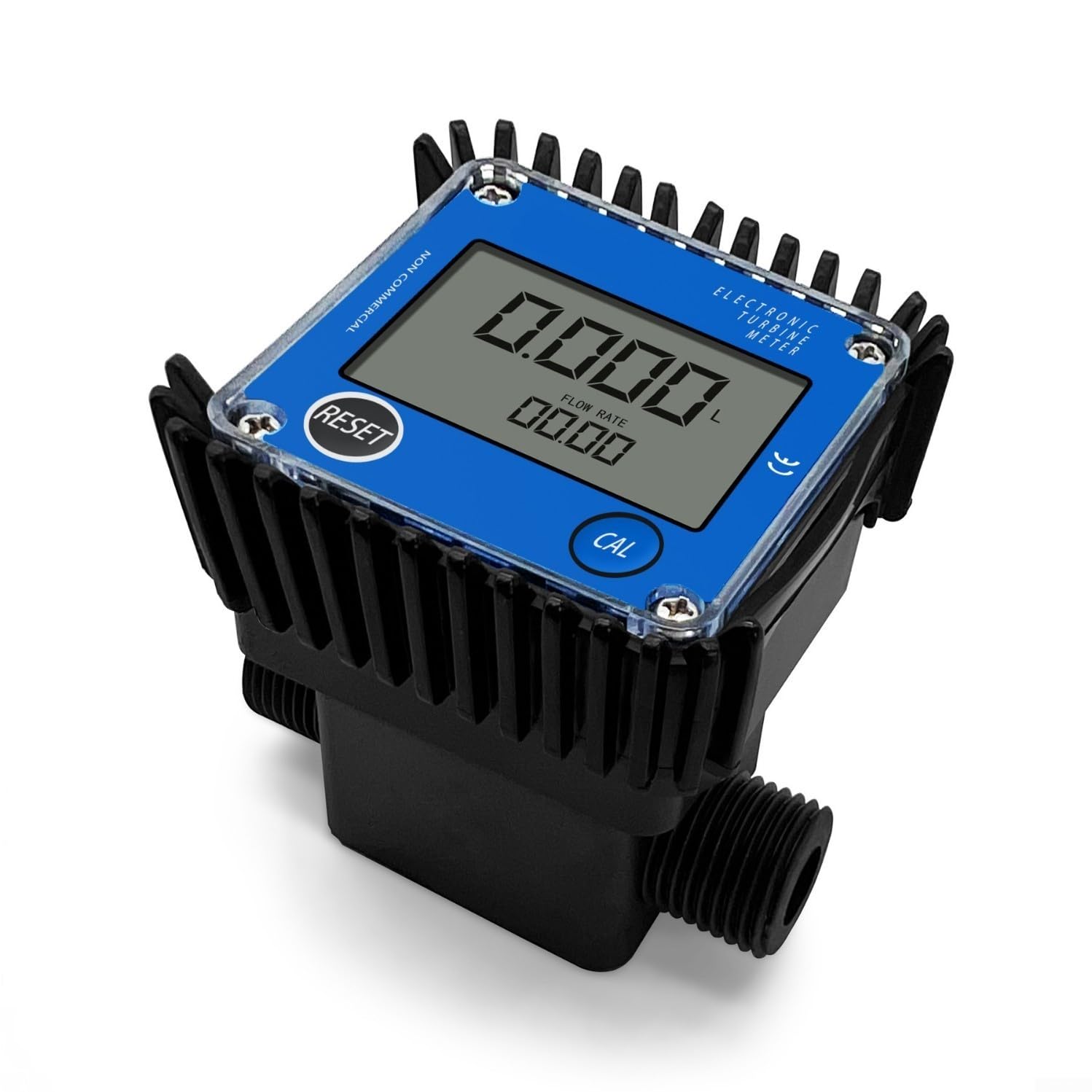 Medidor de Flujo Digital 19mm Precisión ±1% Diésel(0.2-10L-MIN)