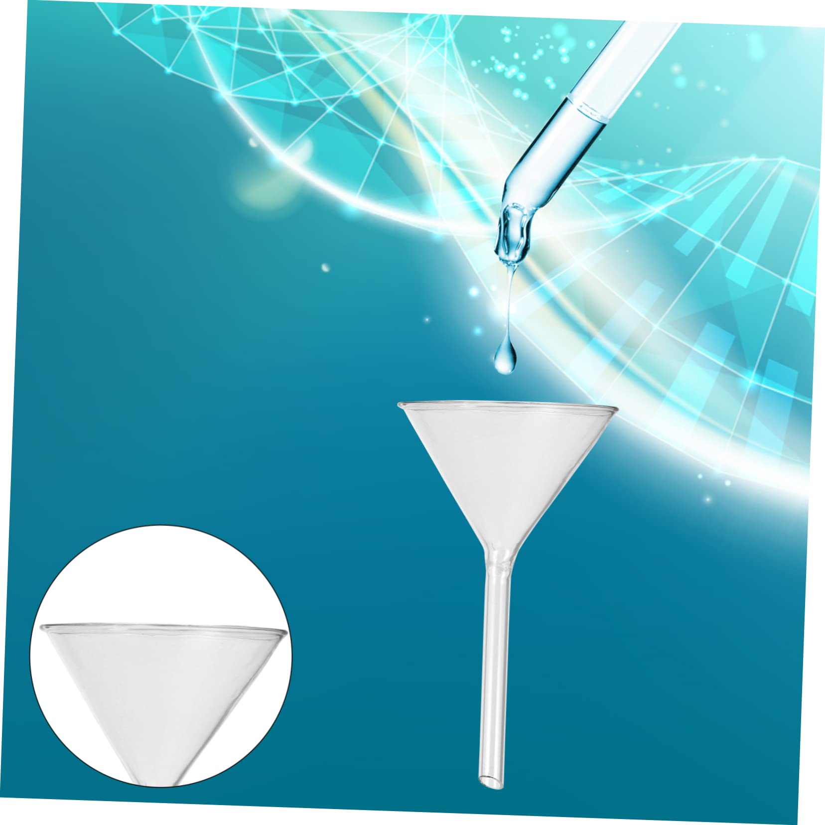 Imbuti Di Vetro Stonylab - Set Da 2 | Per Filtrazione Laboratorio, Diametro 75mm - Foto 6