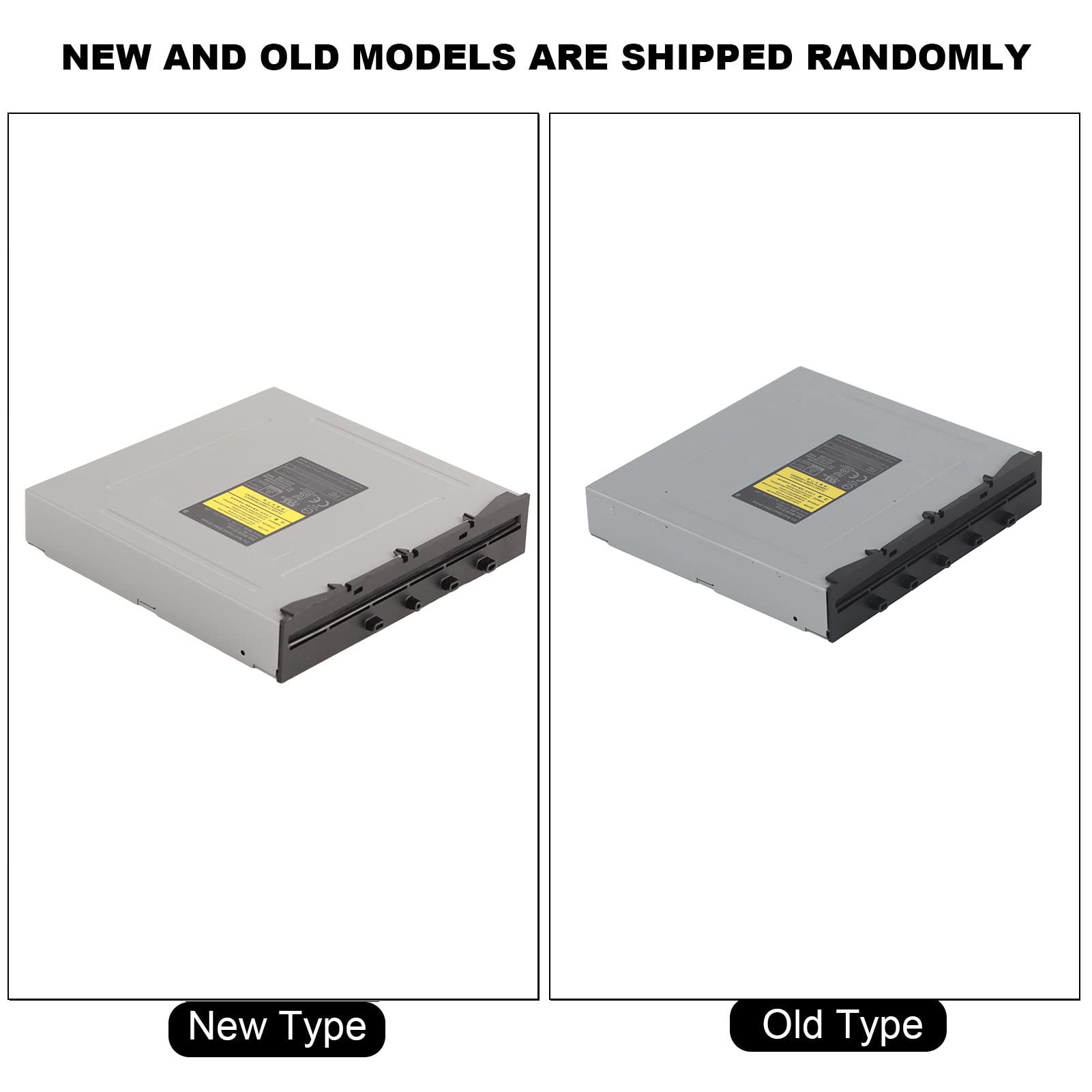 PUSOKEI Unidad de Disco óptico para Consola de Juegos One X DG-6M5S, Unidad incorporada de aleación de Aluminio portátil, reemplazo de Unidad de Disco
