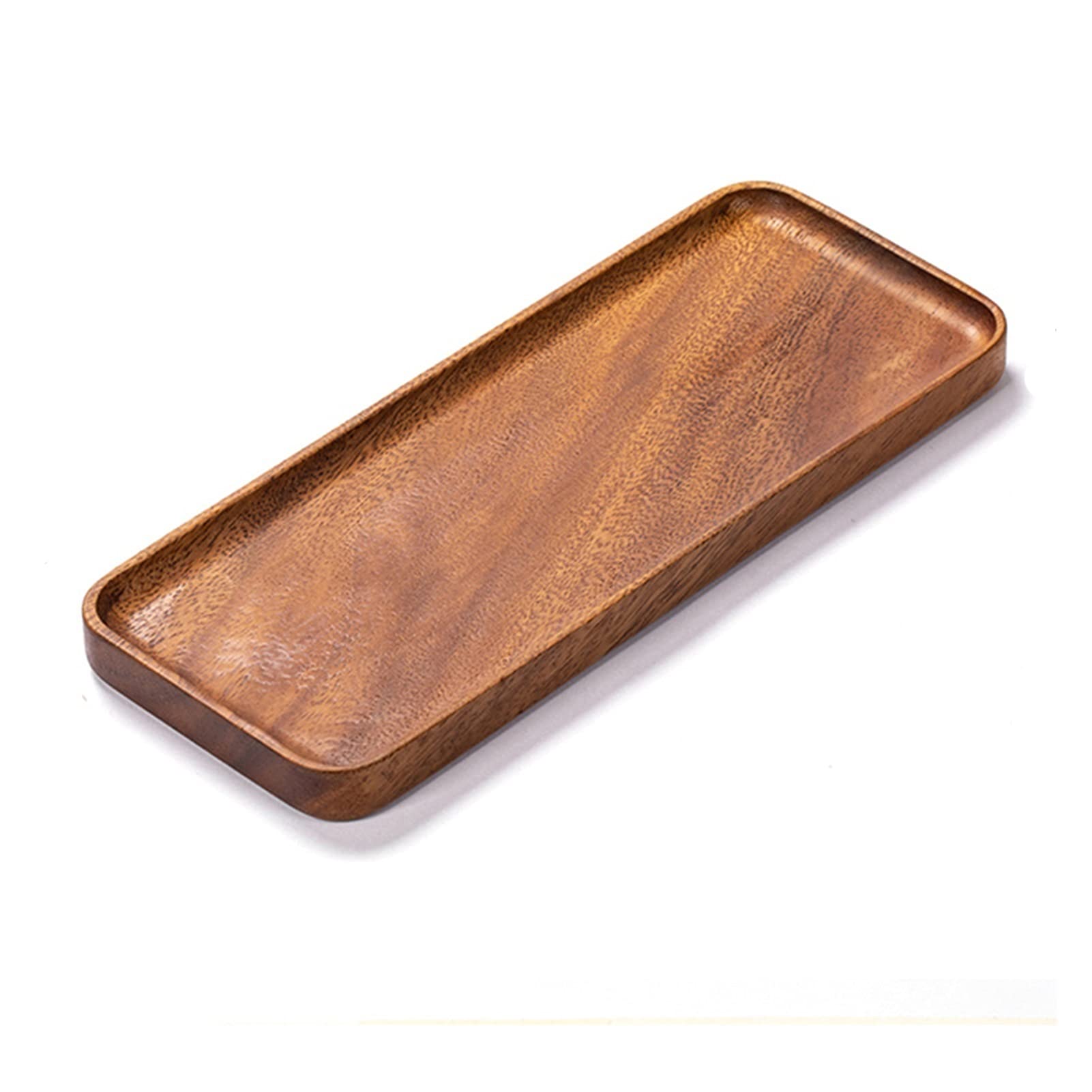 Bandeja Bandeja de Servir y Plato, Bandeja de Bocadillo pequeño de Madera Rectangular, Bandeja de Desayuno, decoración de Granja con Estilo. Bandejas para Servir Comida