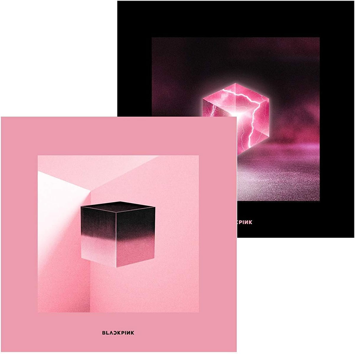 Blackpink - Square UP [Pink ver.] (1st Mini Album) CD+Photobook+Postcard+Photocards+Double Side Extra Photocards