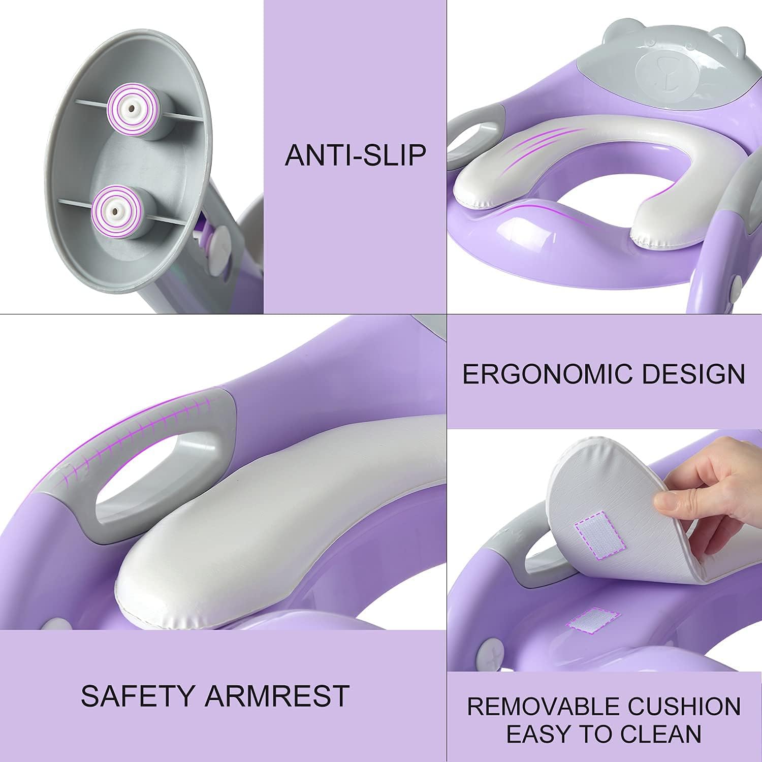 Potty Training Seat Ladder Girls,Toddlers Potty Training Toilet Se