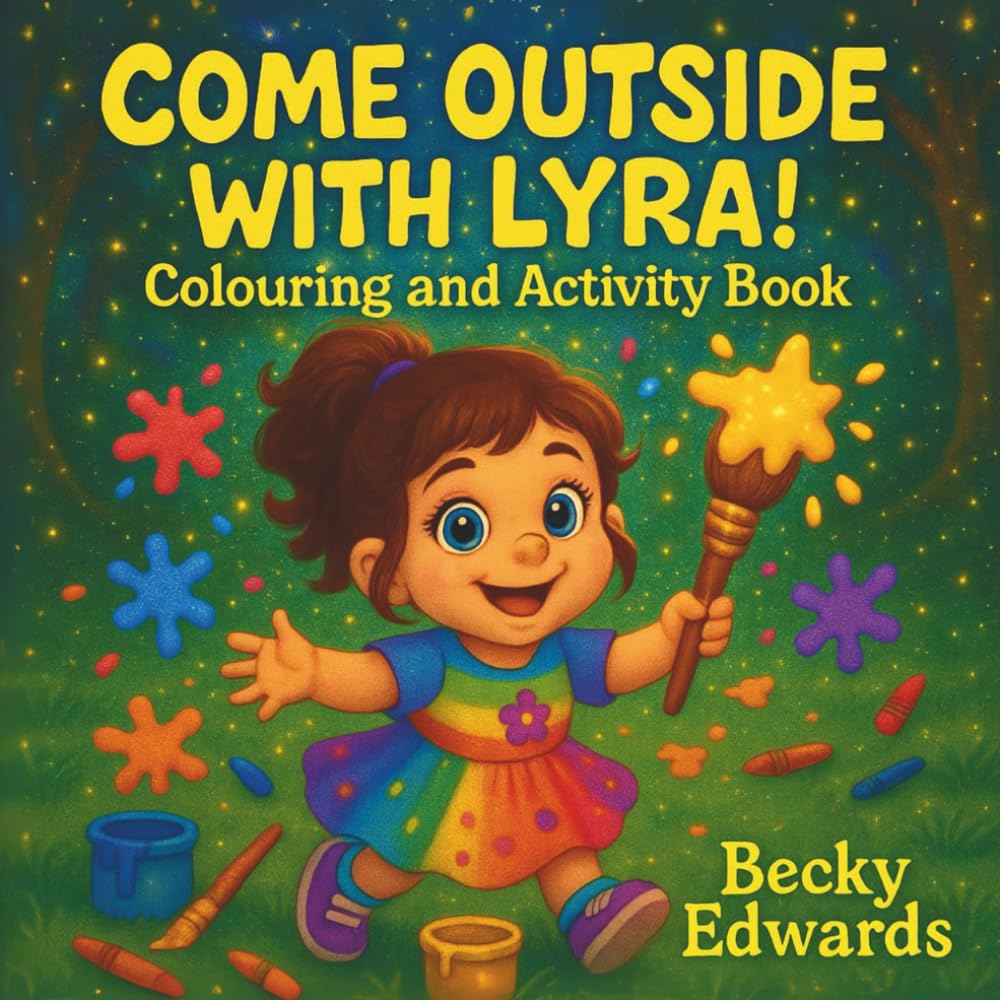 COME OUTSIDE WITH LYRA: Colouring and Activity Book (Little Lyra, Big Adventures)