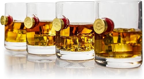 Miniatura 4 de The Wine Savant Regalos para hombres, papá, decantador de pistola de rifle de whisky de 16.9 fl oz, juego de 22.5 pulgadas con gafas de bala, ideas
