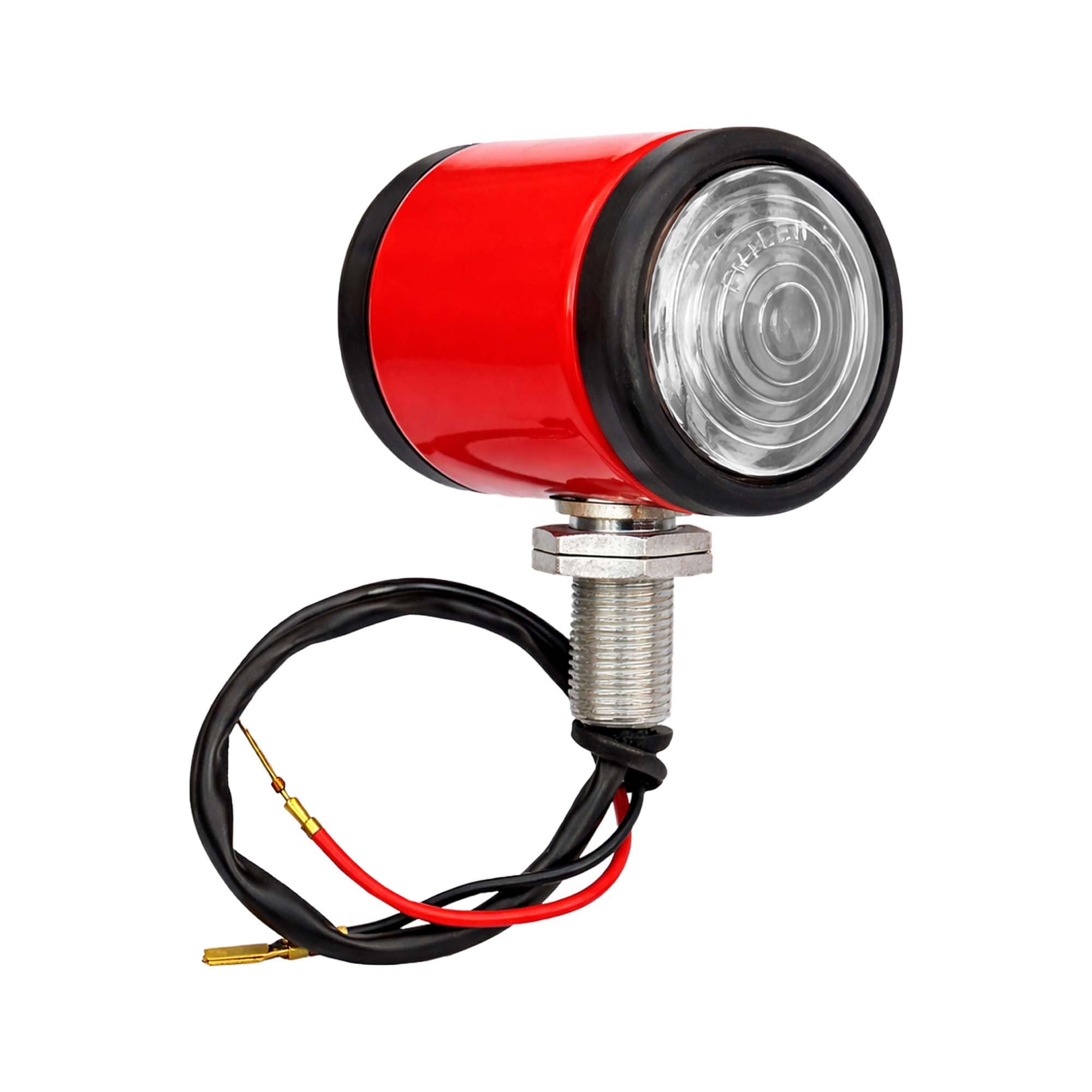 APSMOTIV Feux latéraux rouges avec ampoules 12 V compatibles pour David Brown séries 800, 700, 900 et 1200 | Massey Ferguson 35, 35X, 65, 765 | Éclairage de tracteur pour B250, B275, B414, B444