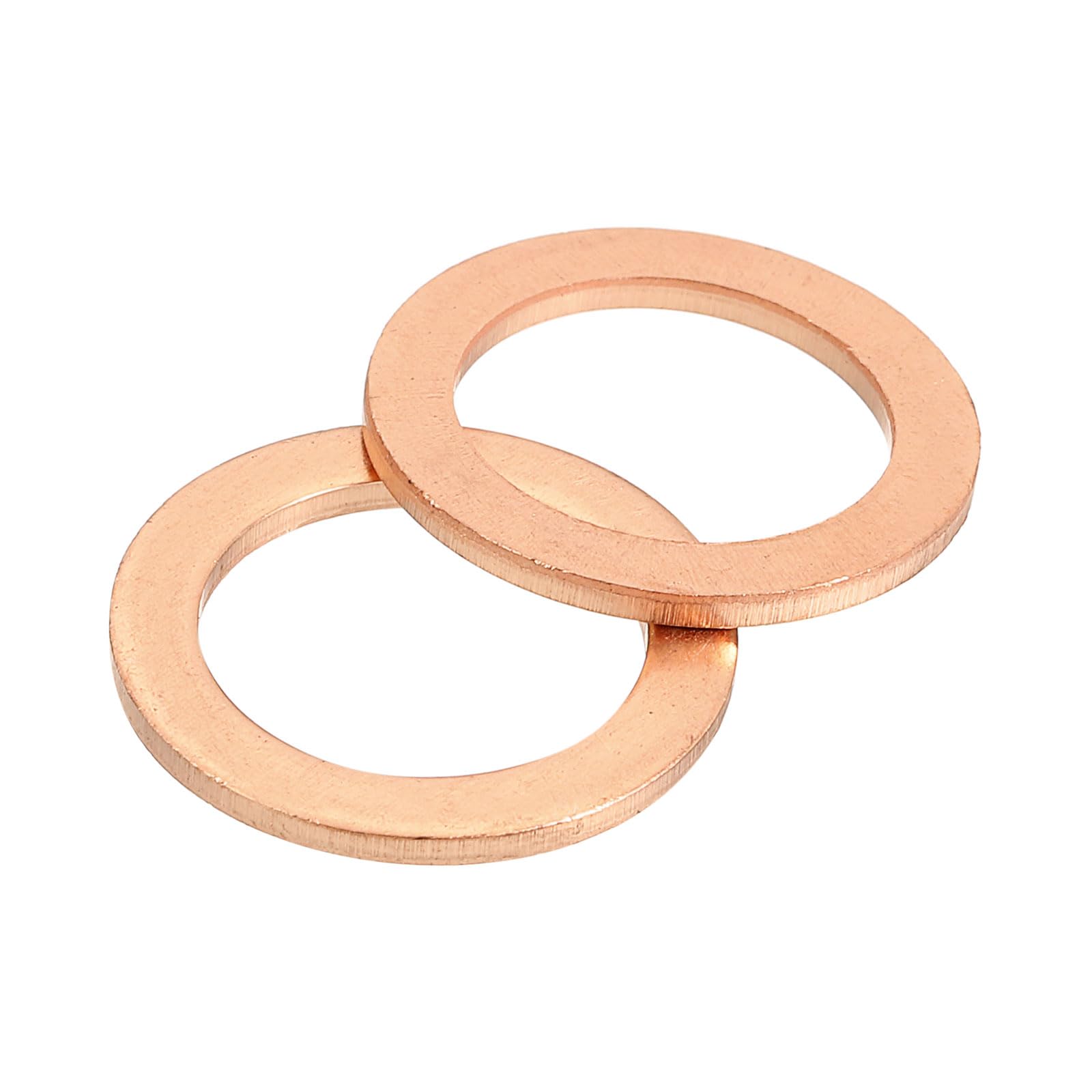 300 Stuks M5-M20 Koperen Platte Sluitringen, Afdichtringen Assortiment Set ( 12 Maten) - Ringenset Voor Diverse Toepassingen