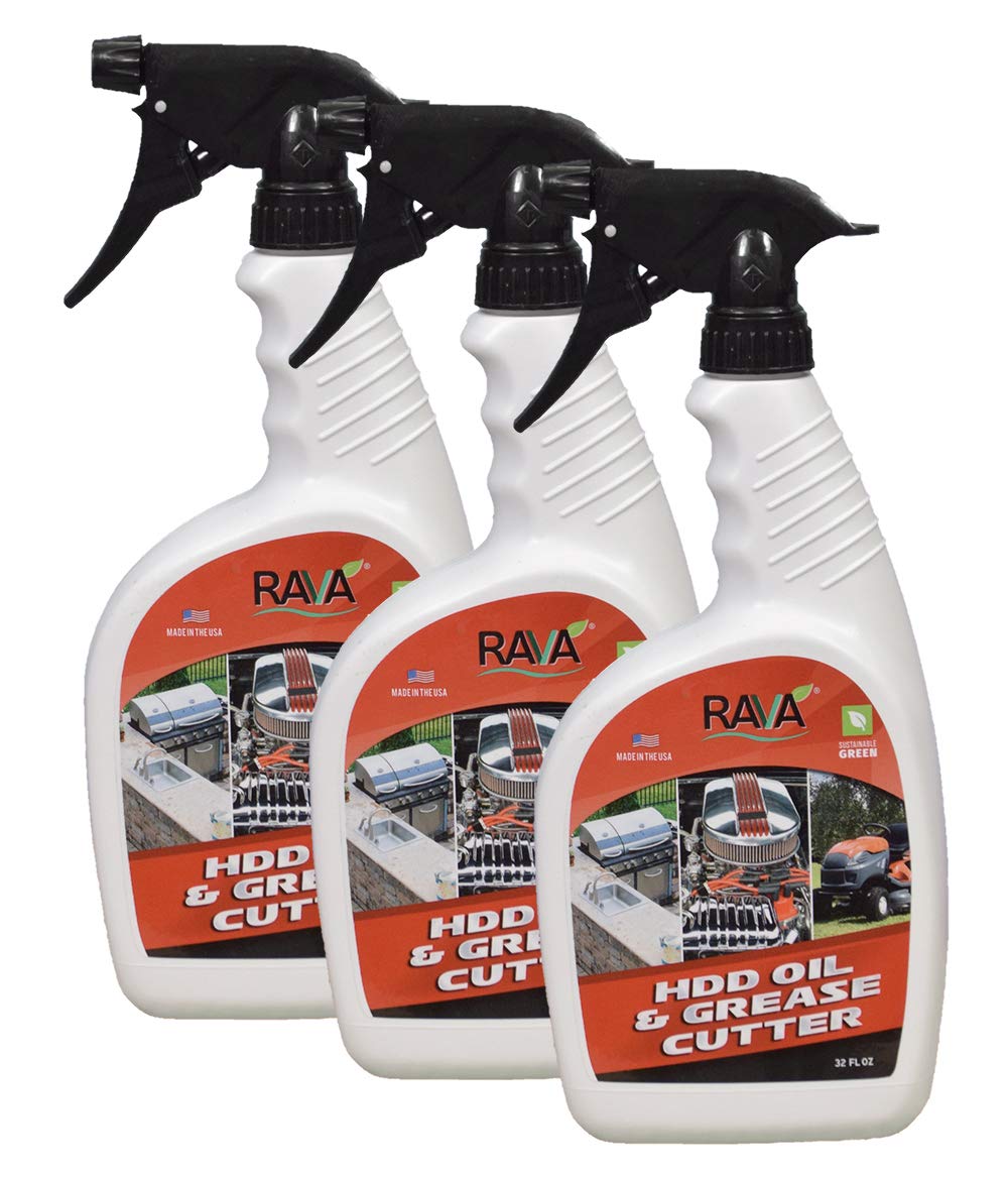 RAVA Oil and Grease Cutter 32 oz 3Pack Water Based