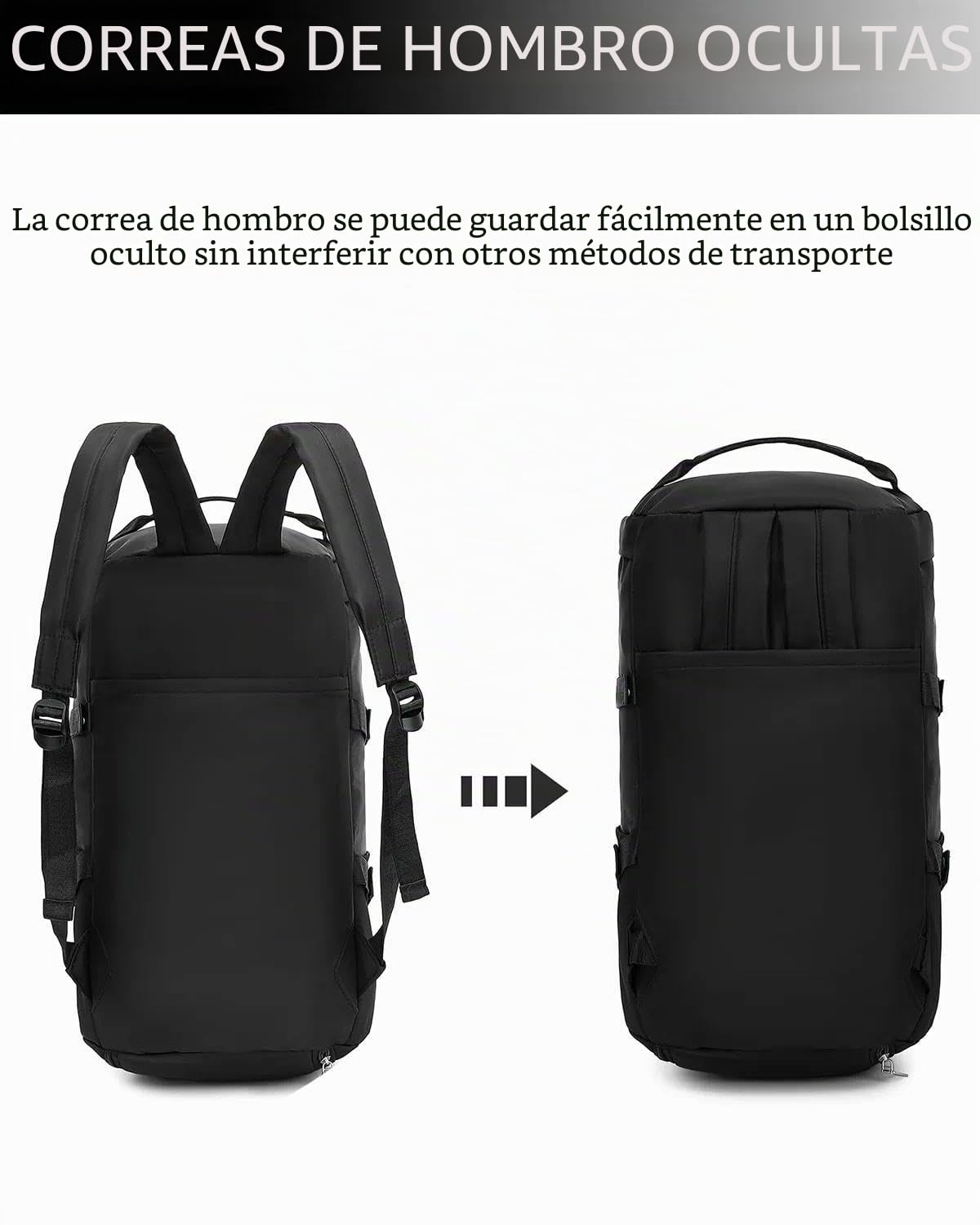 Janety Bolsa de deporte para hombre y mujer, impermeable, 40 l, bolsa de deporte, bolsa de fin de semana
