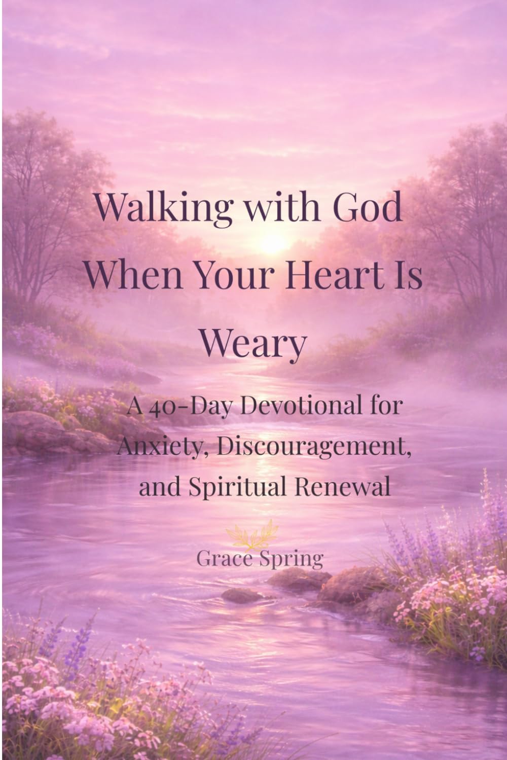 Walking with God When Your Heart Is Weary: A 40 - Day Devotional for Anxiety, Discouragement, and Spiritual Renewal