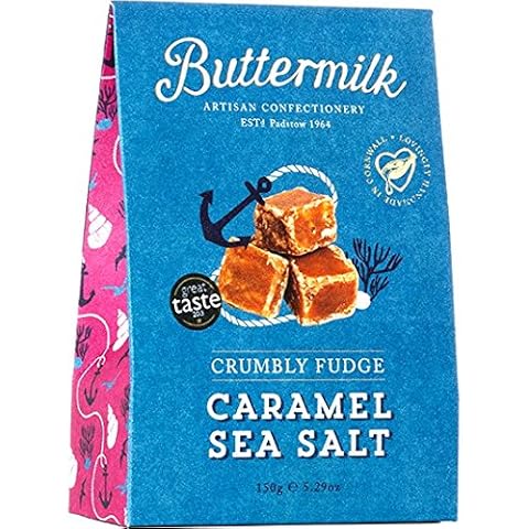 Buttermilk Luxury Caramel and Seasalt Fudge 150g Cover