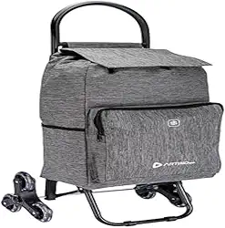 Carrinho de carga, para transporte pesado, escadas, tres rodas, capacidade 40kg, portatil, utilitario, pratico, leve