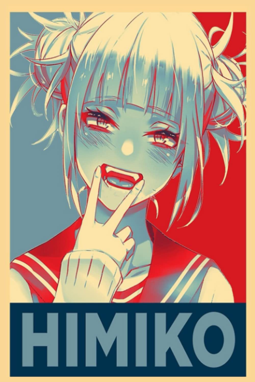 Himiko toga Notebook: Journal, Diary, 6x9 110 Pages, Lined College Ruled Paper