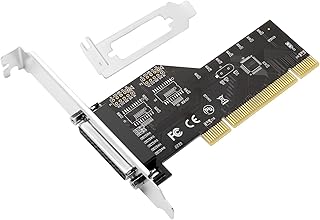 XRIKUI PCI to Parallel Card IEEE 1284 Standardf DB25 LPT PCI Parallel Ports Adapter(PCI)