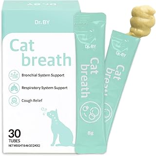 Doctor By Cat Breath Bronchial & Respiratory Relief Lickables – Immune Support & Cold/Cough Treatment (Chicken)