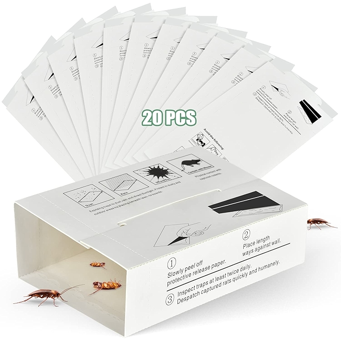 Sticky Roach Traps - Adhesive Glue Boards for Insects