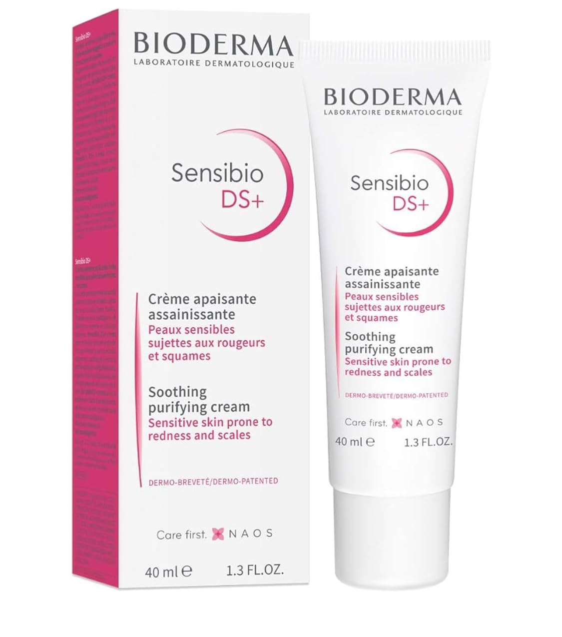 Sensibio DS+ Soothing Purifying Cream for Seborrheic Dermatitis Sensitive Skin, 40ml
