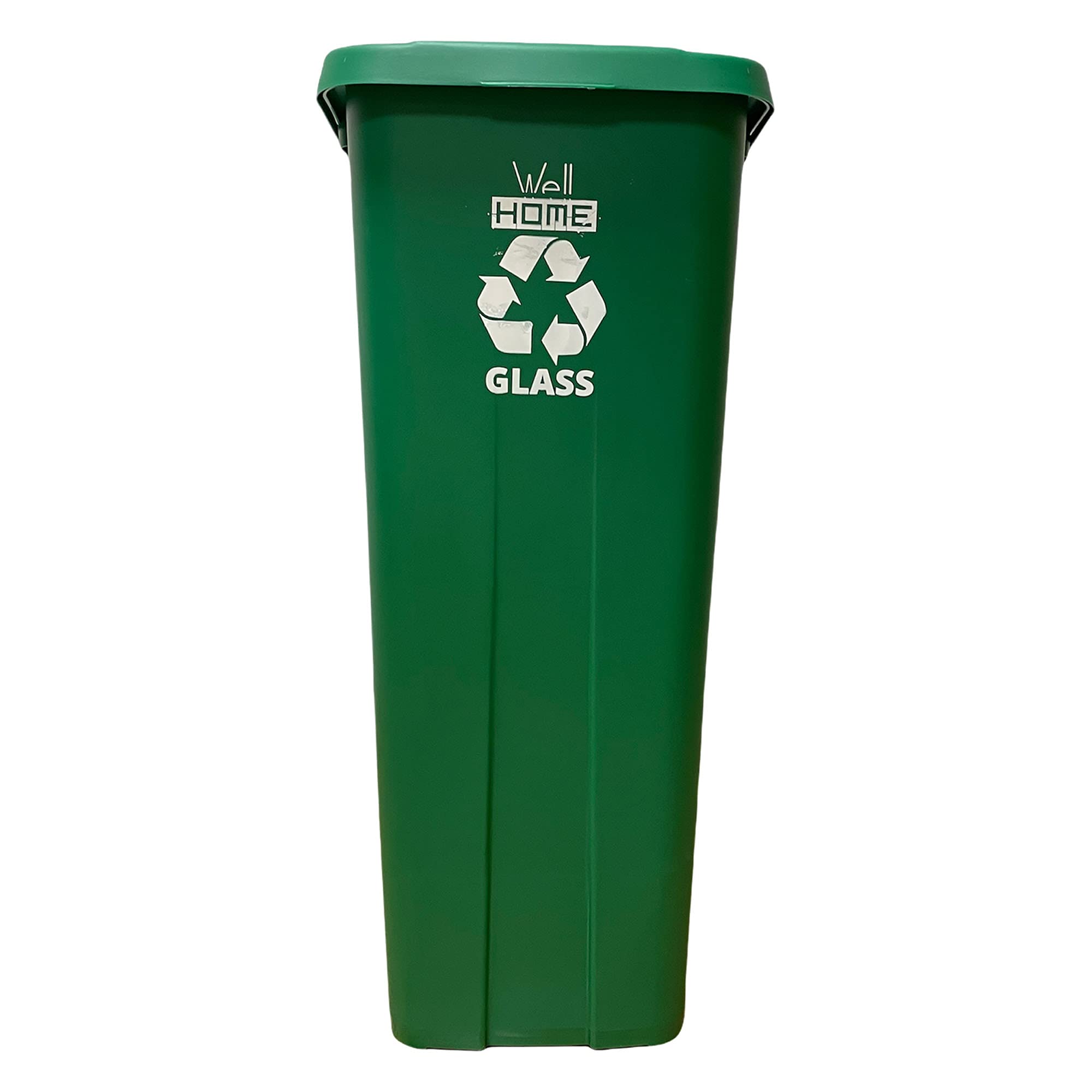 Wellhome Recycle Container 110 litres avec couvercle et roues