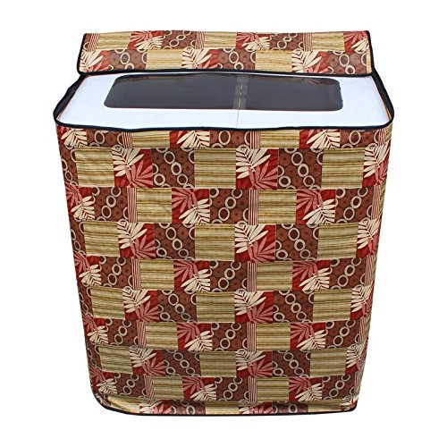 Image of DREAM CARE Waterproof & Dustproof Washing Machine Cover Top Load & Semi Automatic Suitable for 8 kg, 8.2 kg, 8.5 kg (89 x 99 x 55 cms)