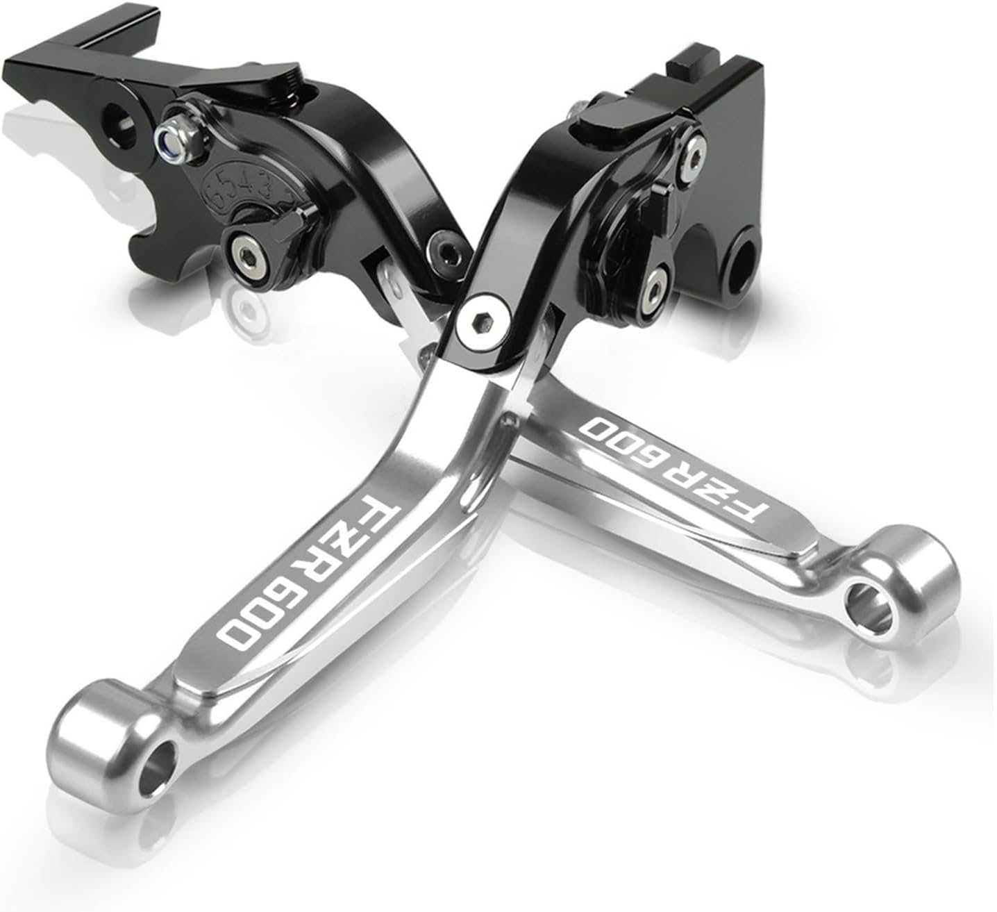 Regulowane składane wysuwane dźwignie sprzęgła hamulca dla Y&amaha FZR 600 FZR600 1994-1999 1995 1996 1997 1998 akcesoria motocyklowe dźwignia sprzęgła hamulca motocykla (kolor: 1)