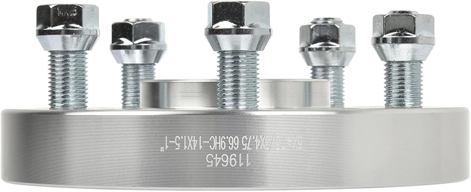 ECCPP 5x4.75 Wheel Spacers 1inch Hubcentric Wheel Spacers 5x120.65mm with 66.9mmhb 14x1.5 Studs 2010-2018 for Chevrolet Camaro |2014-2016 for Chevrolet Impala |2013-2016 for Chevrolet Malibu 2PCS - Image 9