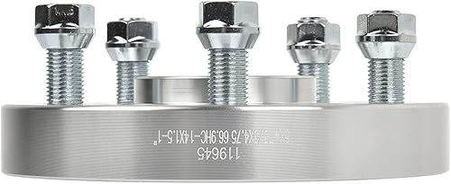 Miniatura 9 de ECCPP 2 espaciadores de rueda centrados de 5 lengüetas 5x4.75 14x1.5 2.634 in 1 pulgada compatibles con 2010-2018 para Camaro 2014-2016 para Impala