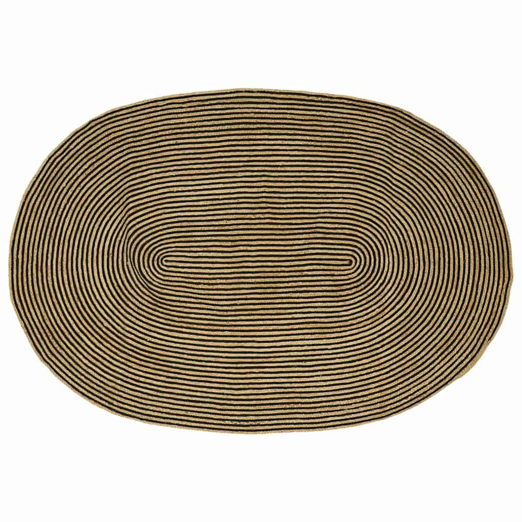 Tapis en jute de style bohème chic pour réchauffer l'ambiance de votre chambre à coucher
