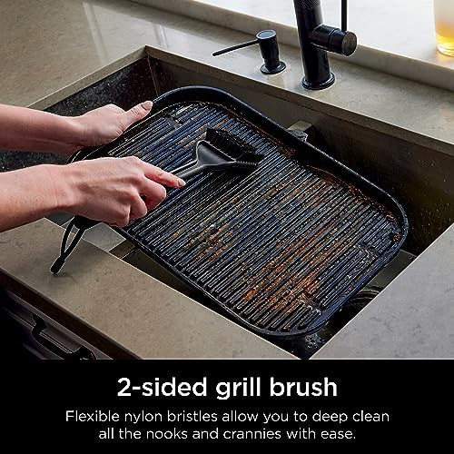 Ninja Woodfire Grill Cleaning Brush & Scraper, Non-Scratch, Heat Resistant image 5