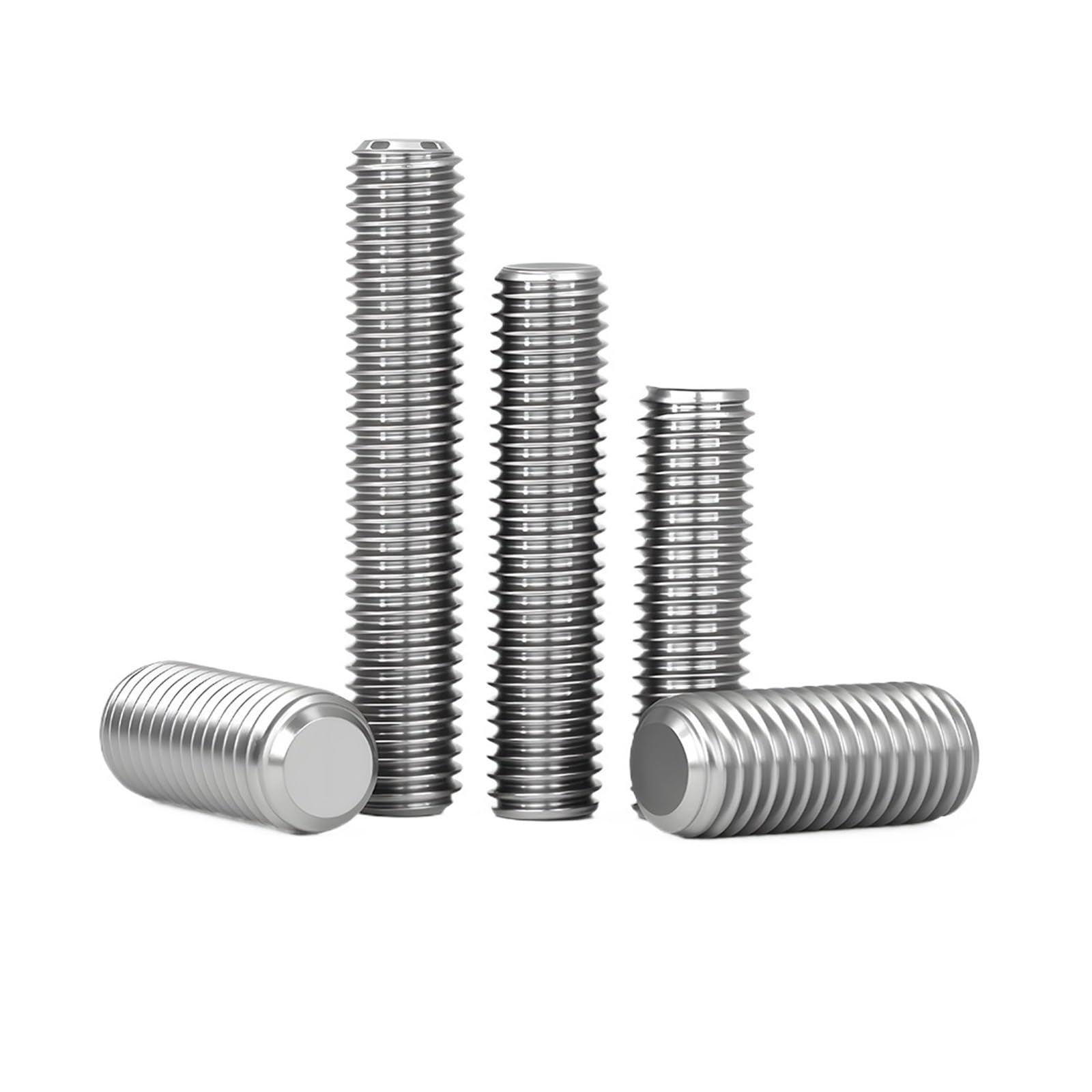 Perno sin cabeza totalmente métrico de diámetro tornillo acero inoxidable varilla roscada 1-20 piezas(250mm,M8 (3pcs))