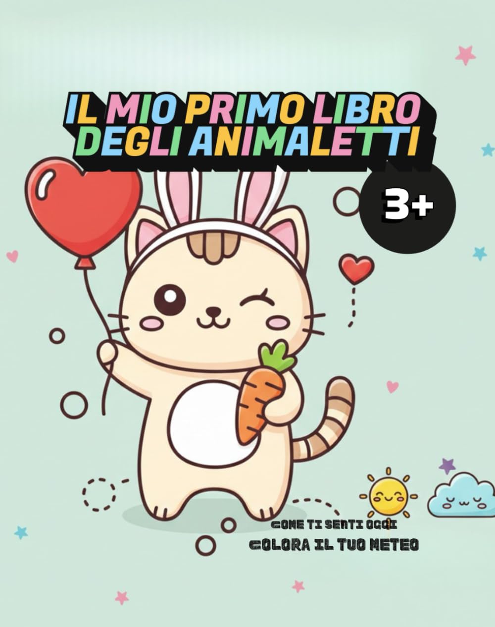 Libro da Colorare per Bambini Piccoli: Disegni da colorare con amore per bambini dai 3 anni: Colora, Gioca e Sorridi!