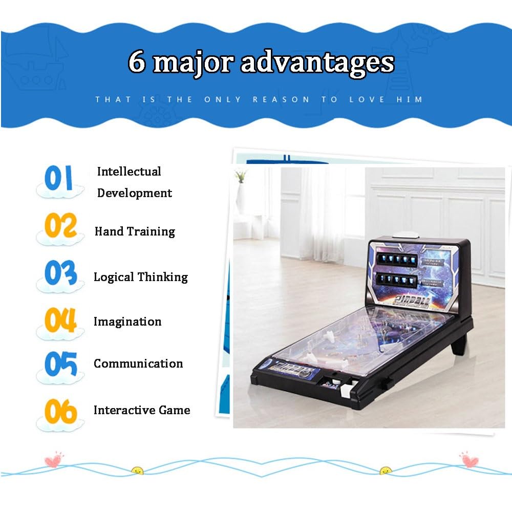 Amazon.co.jp: ミニゲーム機 ピンボールマシン クラシッレトロ