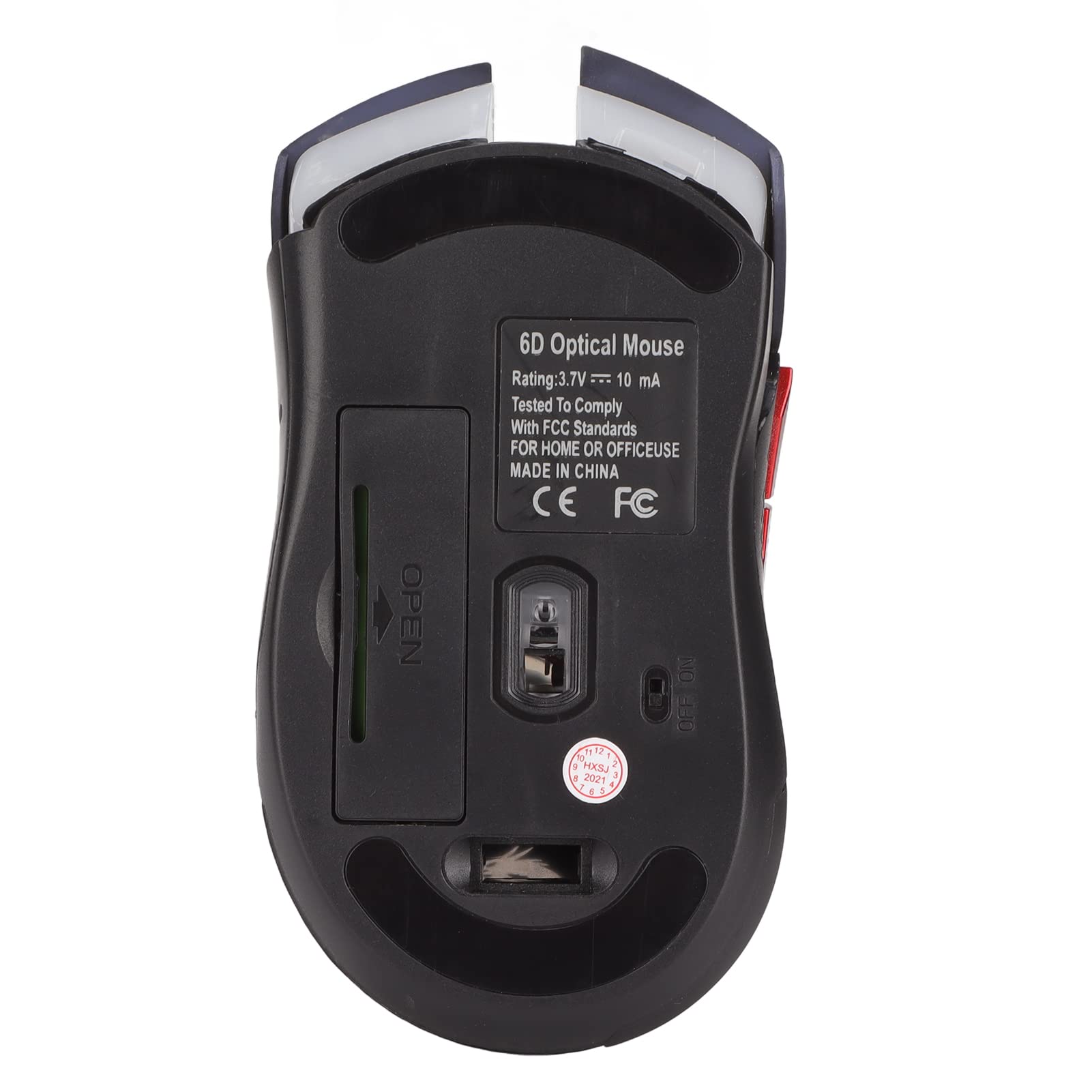 VEGCOO Souris De Jeu Sans Fil, C8 Souris Sans Fil Rechargeable Silent