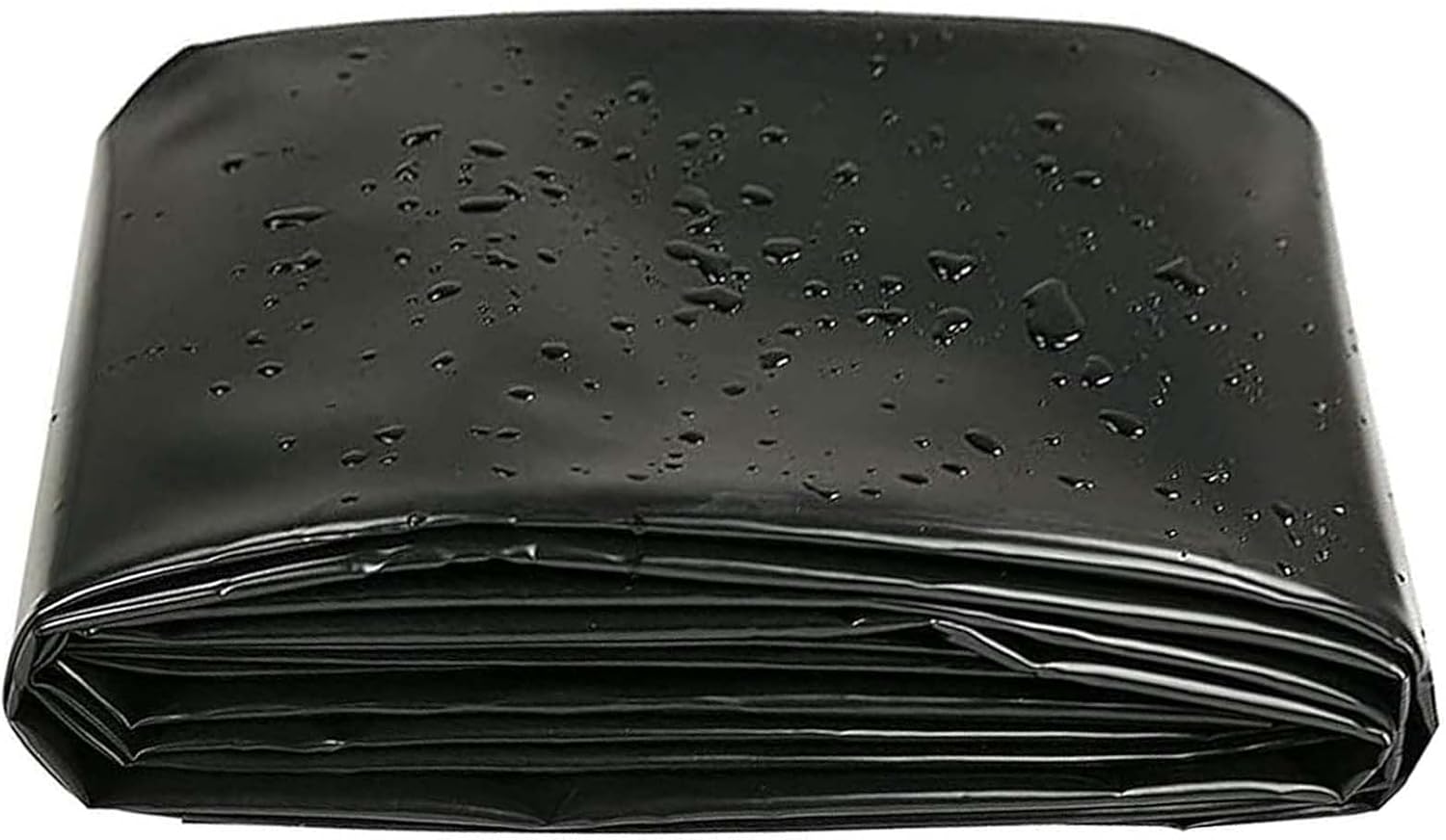 Pond Liner Flexible Water Garden Fish Pond Liners Black 5Mil Underlayment Preformed Pond Lining Sealing Film for Landscaping Water Feature Streams(19.7x23ft)