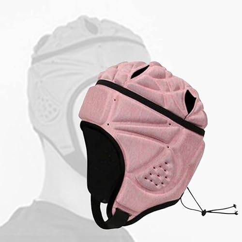Miniatura 2 de Aymzbd Casco de fútbol de carcasa suave, casco de rugby, protector de cabeza ajustable para jóvenes, niños y adultos