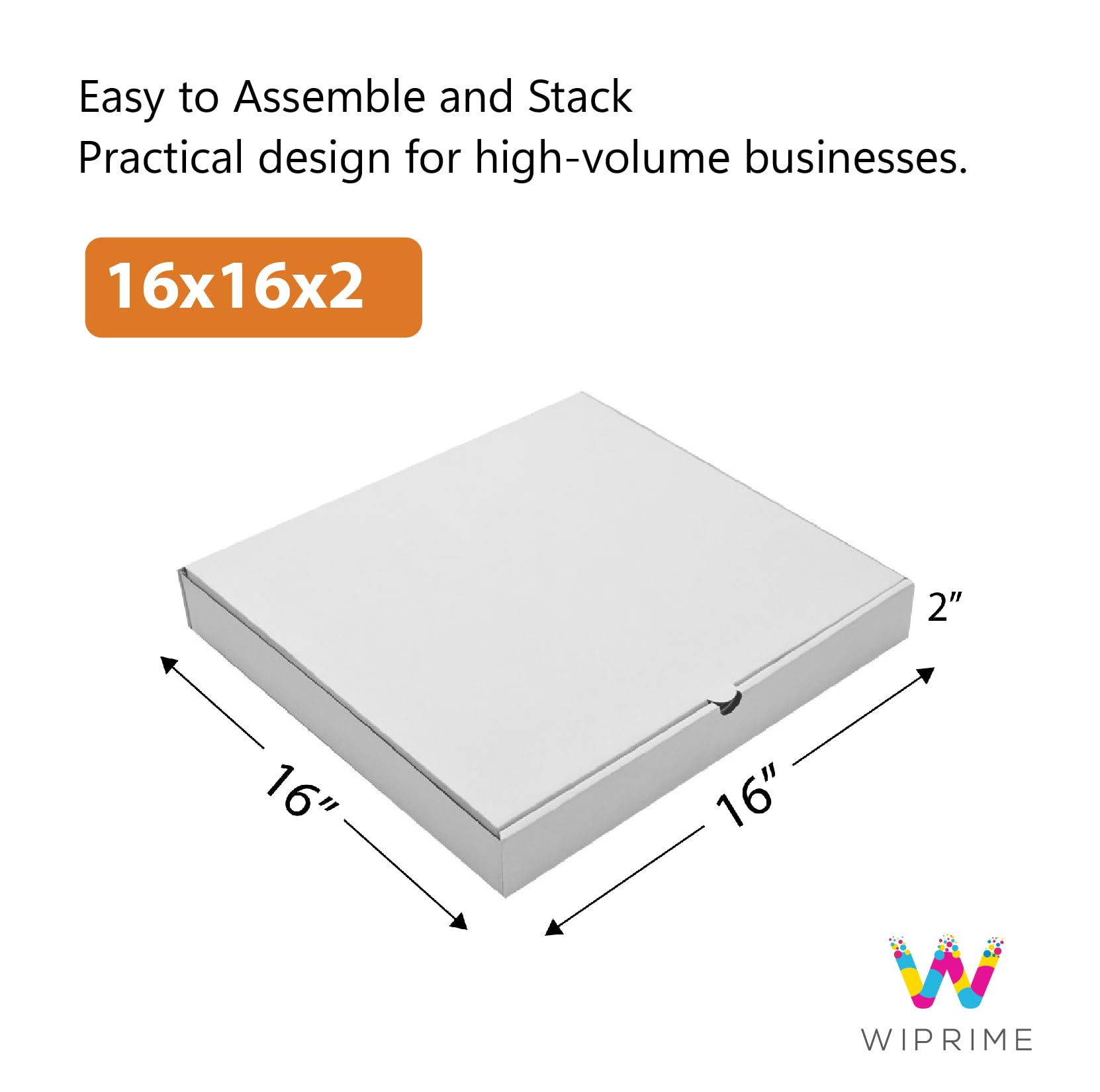 Pizza Boxes, 10 X 10 X 1.75, Kraft, Paper, 50/Pack