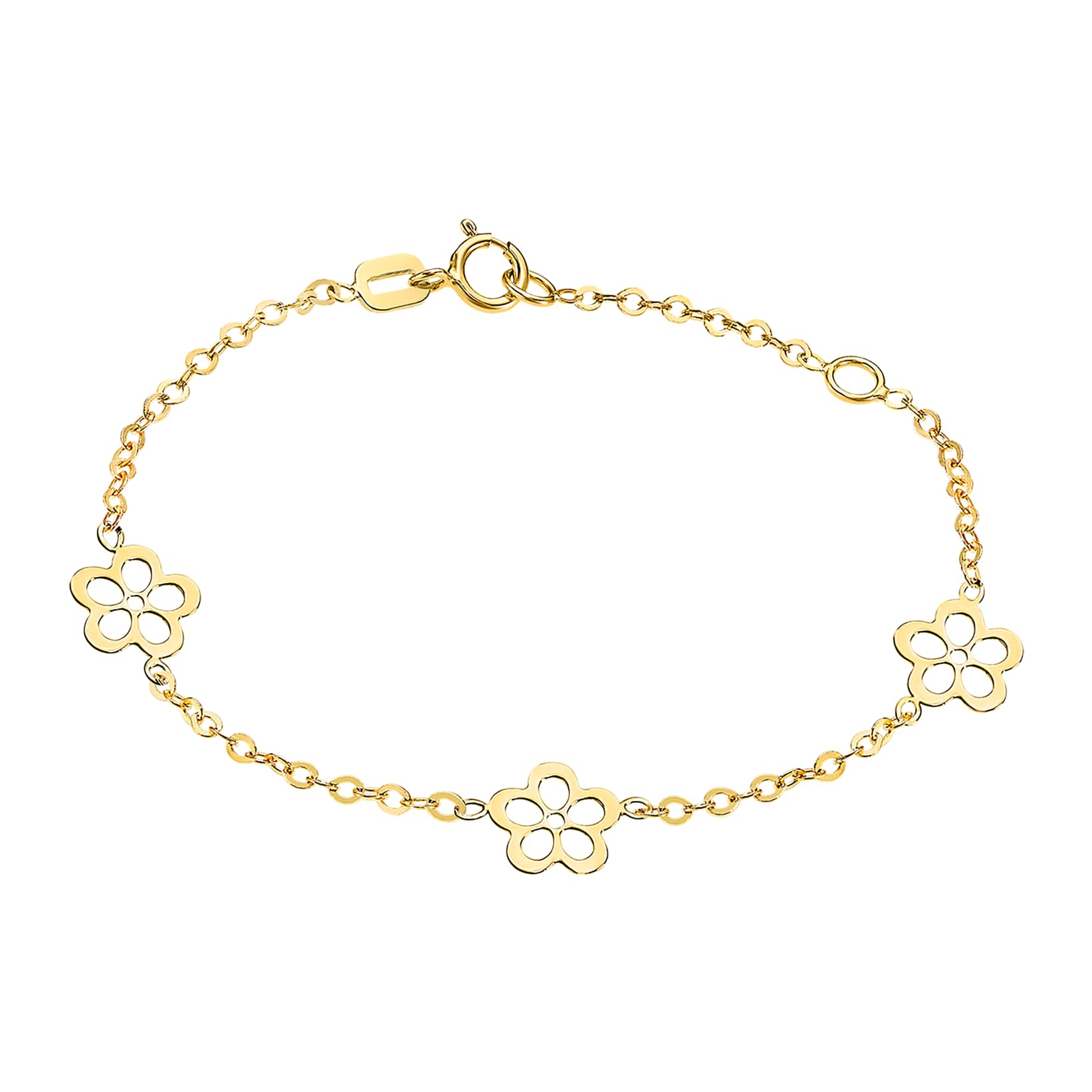 Time RoaD Pulsera FG00077/14 Oro Flor 14 cm Bebé