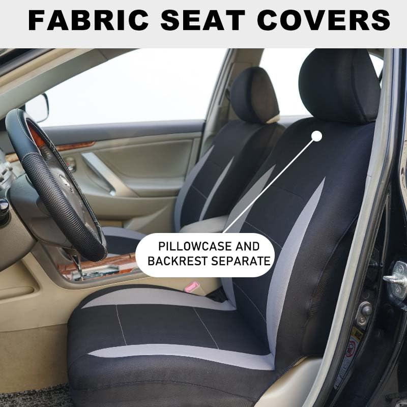 Funda de asiento para Honda Civic de tela transpirable que protege el interior del coche 4