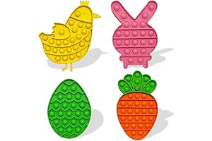 4 Pack Easter Pop Its for Kids
