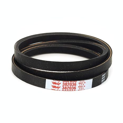 Grasshopper Lawn Mower MaxLife Belt, Designed to Specific Material, Dimensions, Shape, Construction and Pliability Standards That Ensure Superior Performance and Long Life, OEM Replacement Part 382036