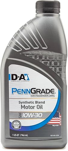 PENNGRADE 62736, Aceite de mezcla sintética SAE 10W-30, 1 cuarto de galón
