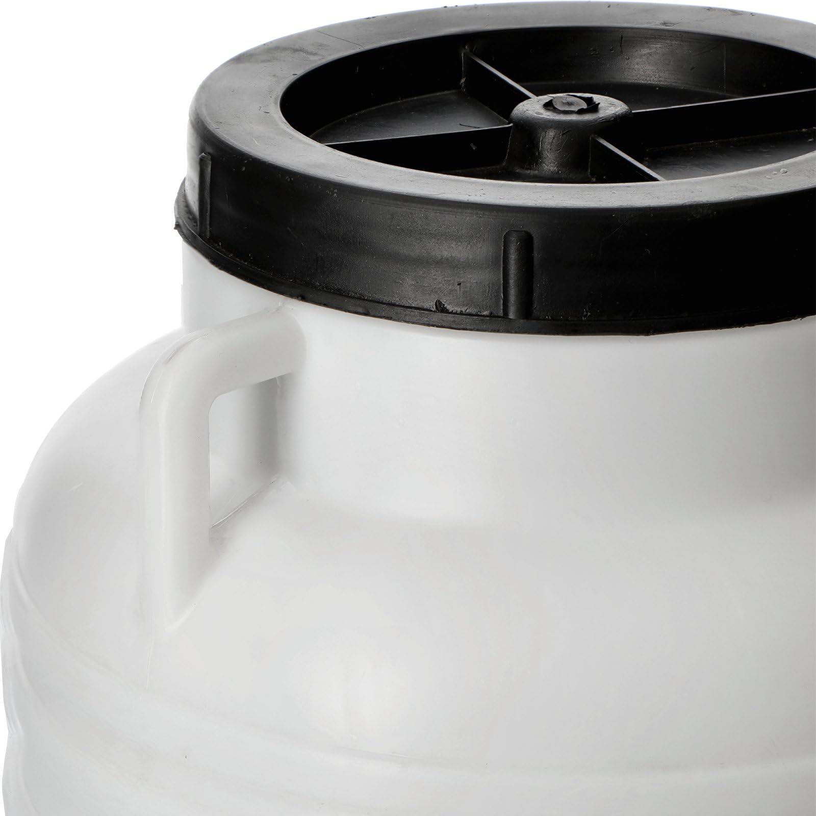 Browin 360110 Fusto per Koh 10 L, Ø 13 cm, Fusto per cavoli, cetrioli, per decapaggio, per insilato, per Alimenti, Fusto con Coperchio, Bianco