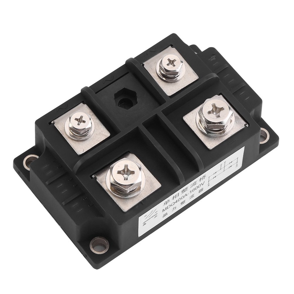 Walfront Raddrizzatore Modulo Ponte di Diodi 400A 1600V 4 Terminali Monofase