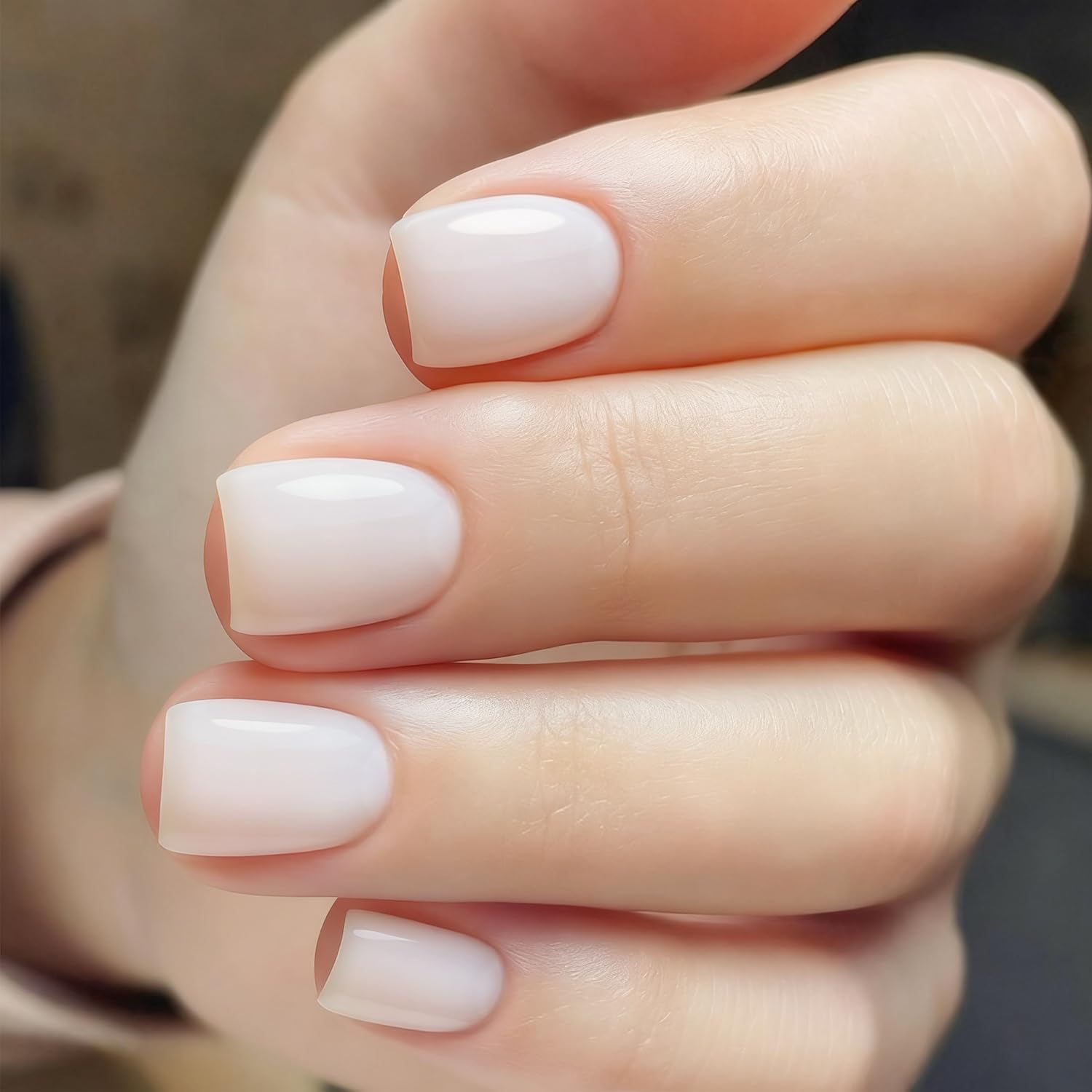 Amazon.com: Vishine Gel Nail Polish Milky Calm White Nail Art Opal