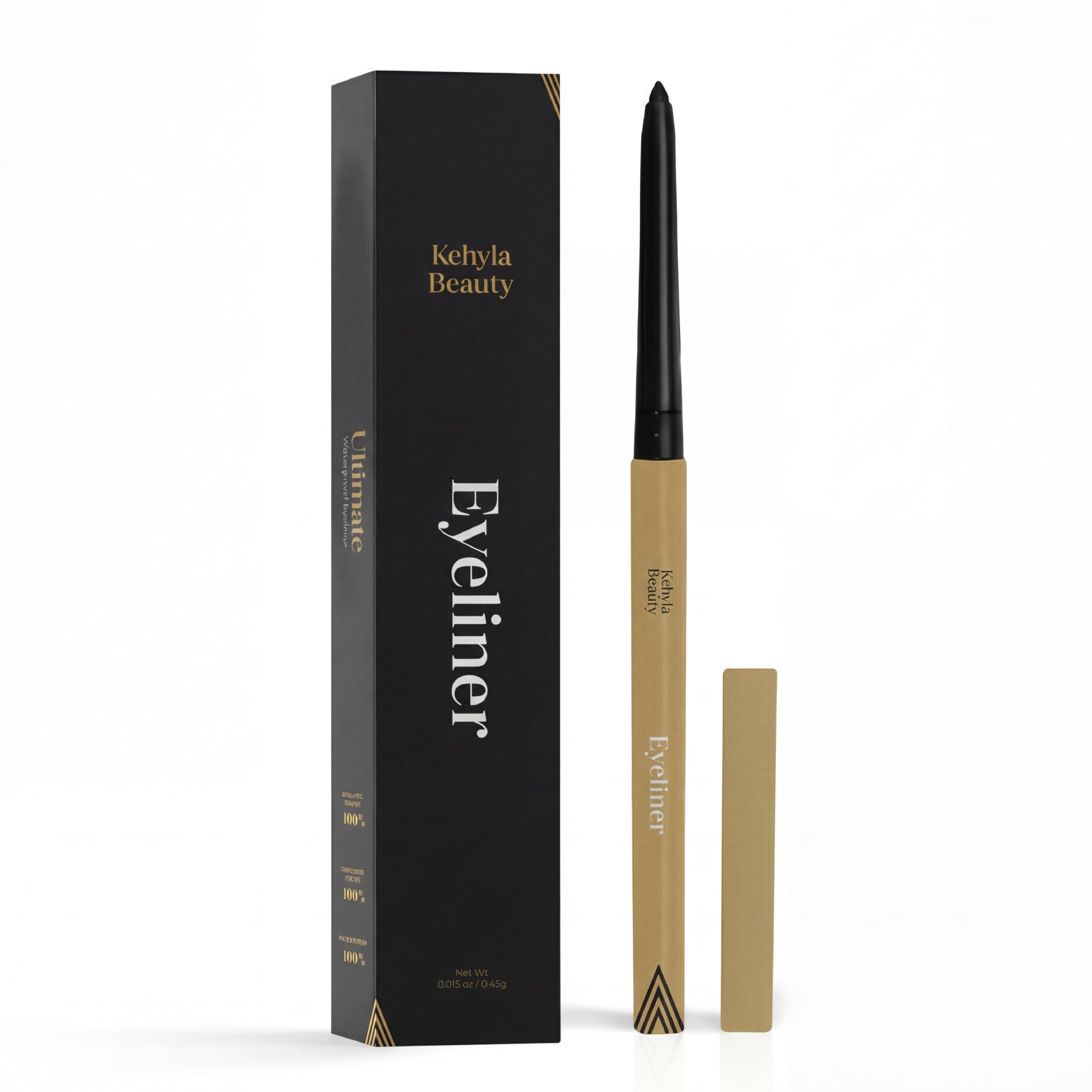 - Kehyla Beauty™ Eyeliner for Older Women, Gel Cream Pencil with Soft Glide Formula, Smudge-Proof Long-Lasting Eye Liner for Smooth Precision and All-Day Definition