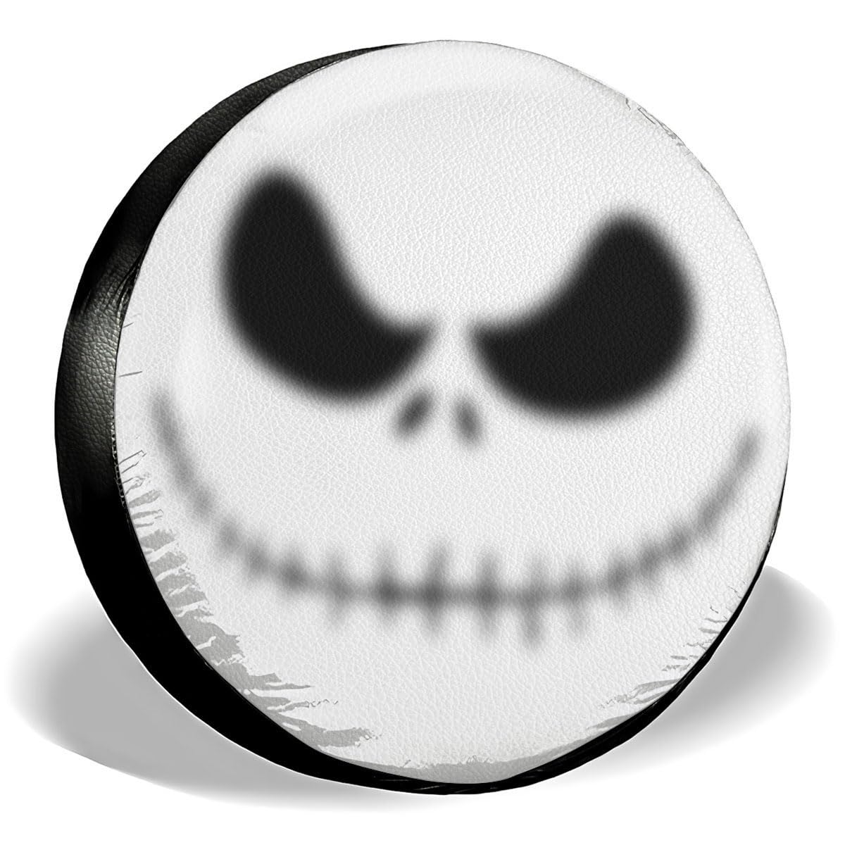 GENANY Gothic Skeleton Face Halloween PVC Leather Spare Tire Cover Size 14