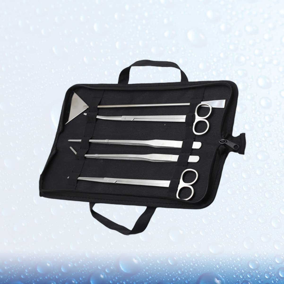 Mipcase Ensemble Doutils Dentretien pour Plantes Daquarium avec Ciseaux pour Aquascaping